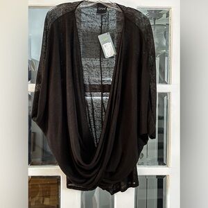 NWT Lyssé Twist Pull-Over Sweater Twist Front Dolman Sleeve